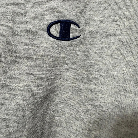 Champion Women's Grey Hoodie - Picture 3 of 4